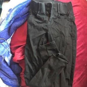 Slightly used black pants